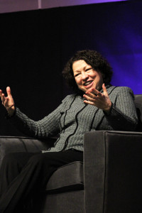Supreme Court Associate Justice Sonia Sotomayor visited campus Wednesday
