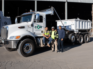 LC’s new disposal crew poses by truck