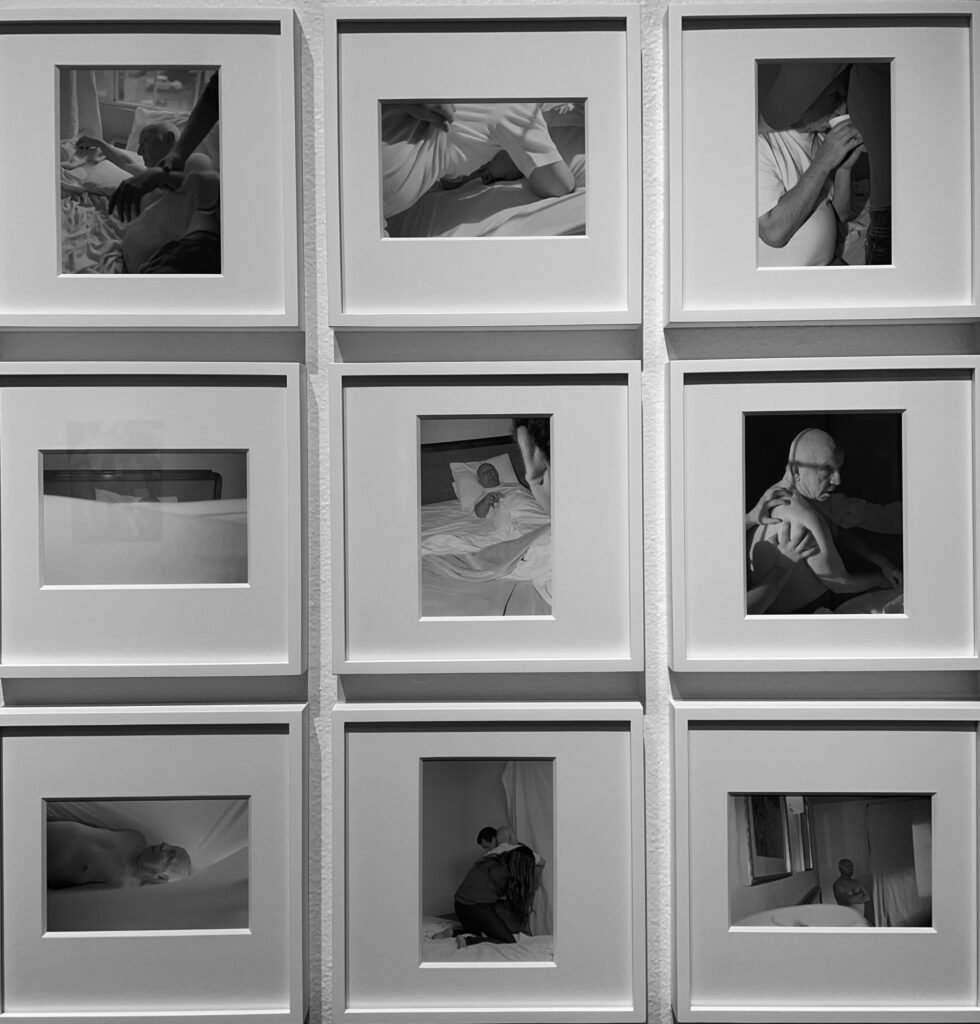 Photo of nine black and white pictures
