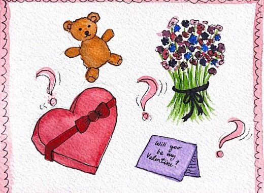 Illustration of Valentine's Day Gifts