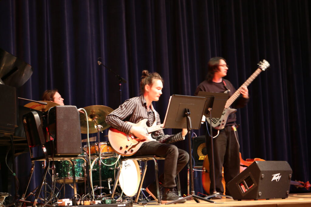 Photo of student jazz combo bands