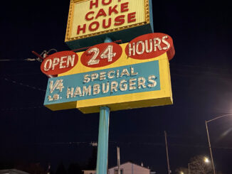 Photo of Hot Cake House diner sign