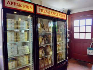 Baked goods and cider available at Oregon Heritage Farms